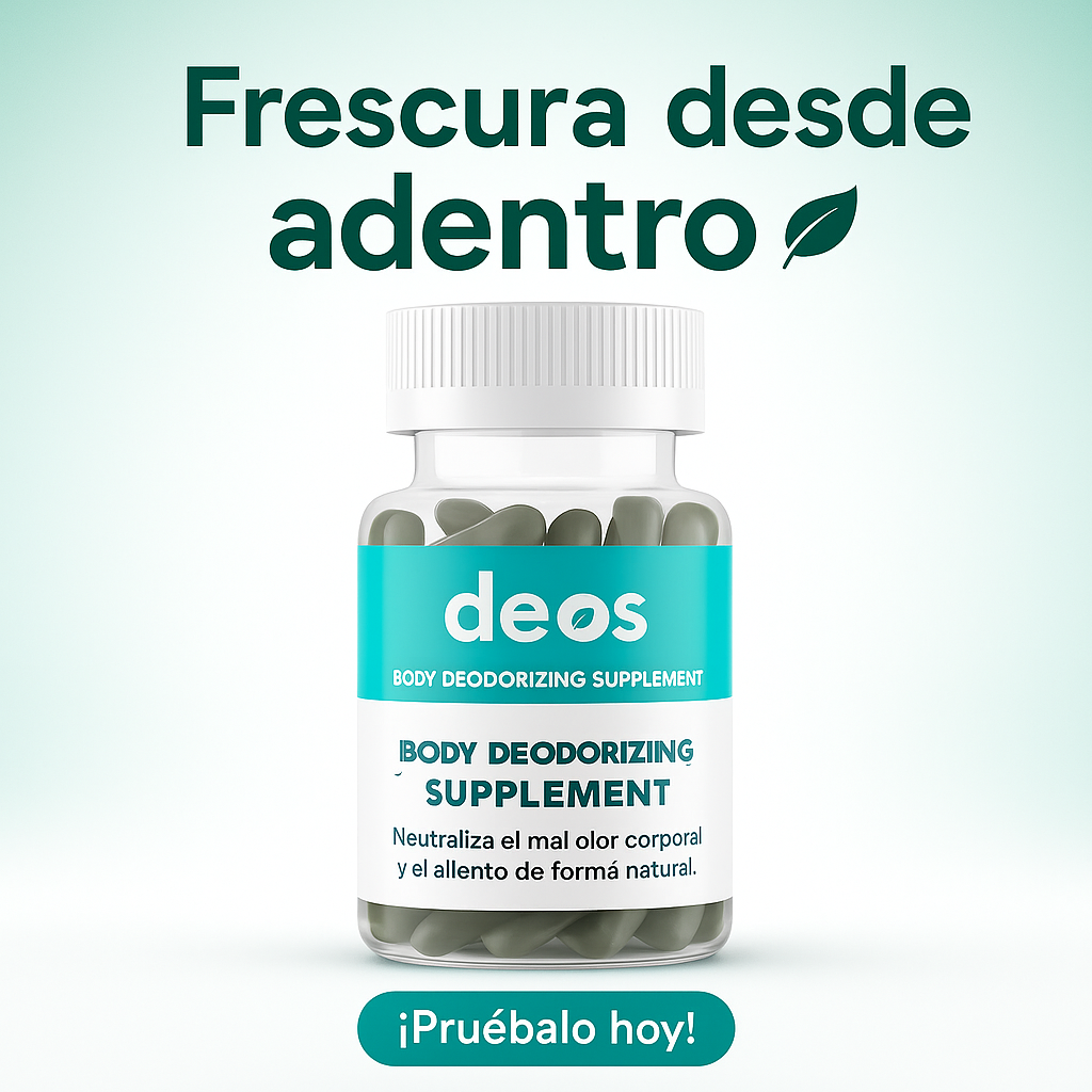 🌿 DEOS | Frescura Interna, Confianza y Desintoxicación Natural 💧✨