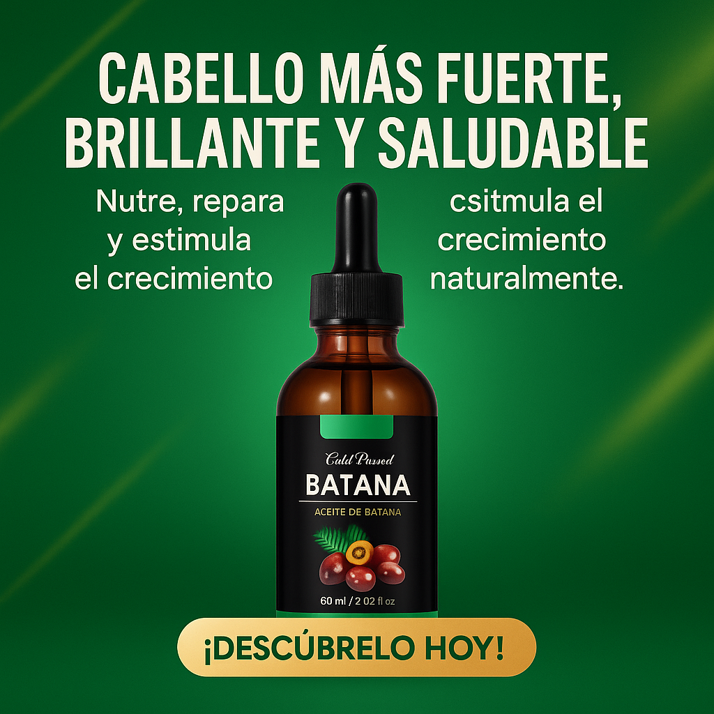 🌿 Aceite de Batana | Cabello más fuerte, brillante y saludable ✨