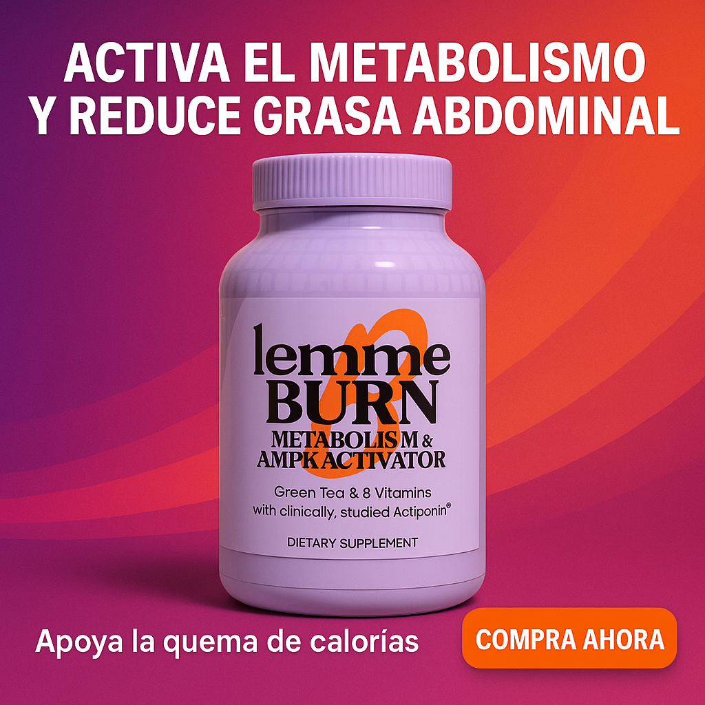 🔥 Quemador de Grasa Lemme Burn – Activa tu Metabolismo al Máximo ⚡