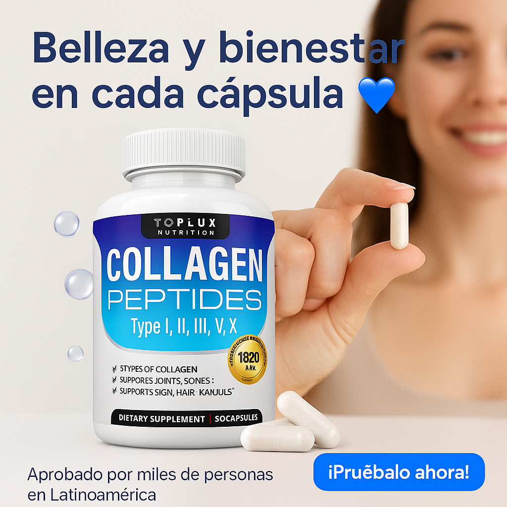 🌿 Collagen Peptides | Piel, cabello y articulaciones saludables 💎