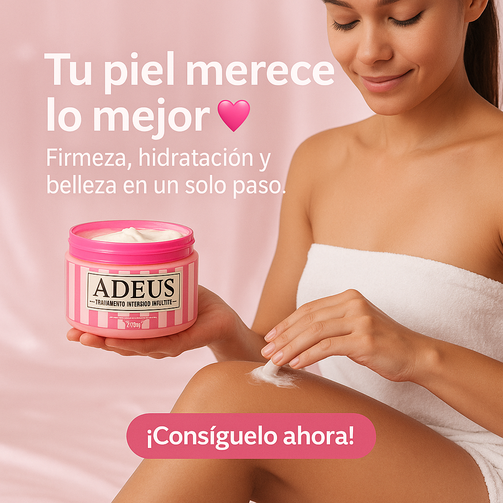 💖 ADEUS – ¡Despídete de la celulitis y luce una piel firme, suave y radiante! ✨