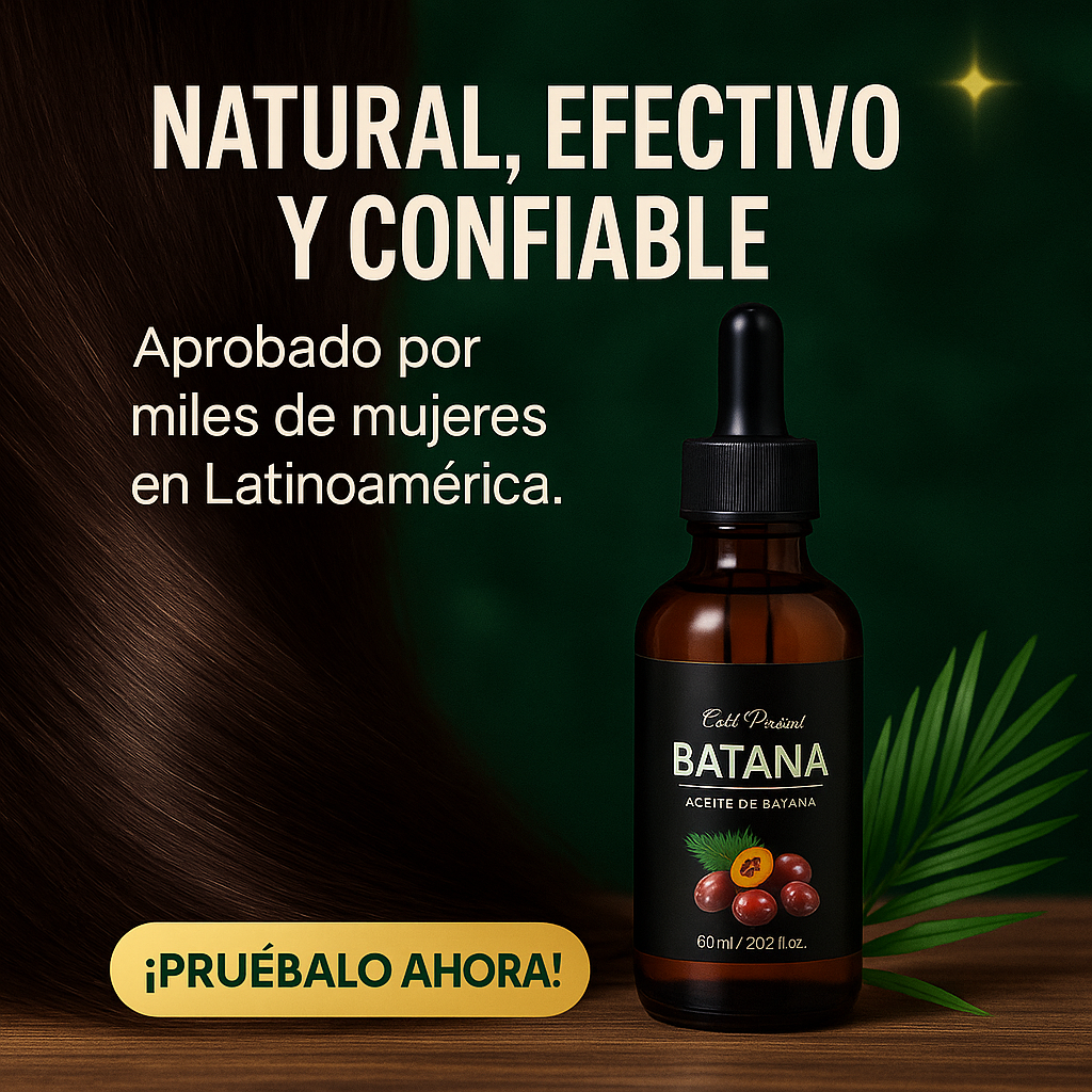 🌿 Aceite de Batana | Cabello más fuerte, brillante y saludable ✨