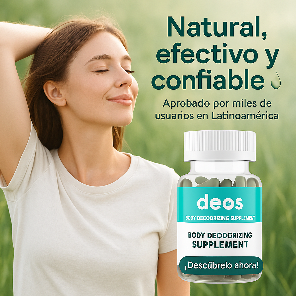 🌿 DEOS | Frescura Interna, Confianza y Desintoxicación Natural 💧✨
